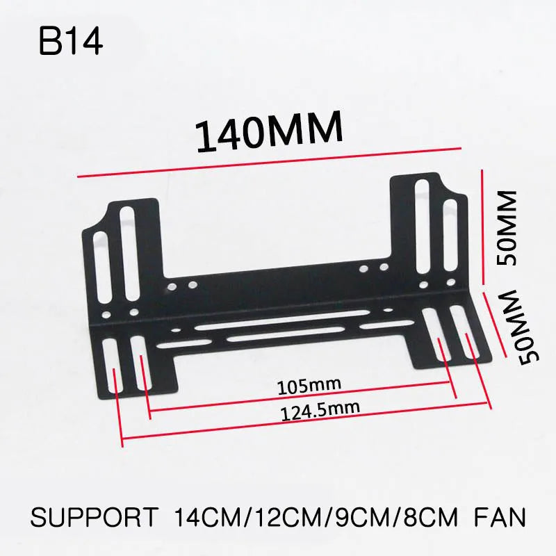 Computer Case Memory 120mm 140mm Cooling Fan Support Holder RAM Module Cooler Bracket