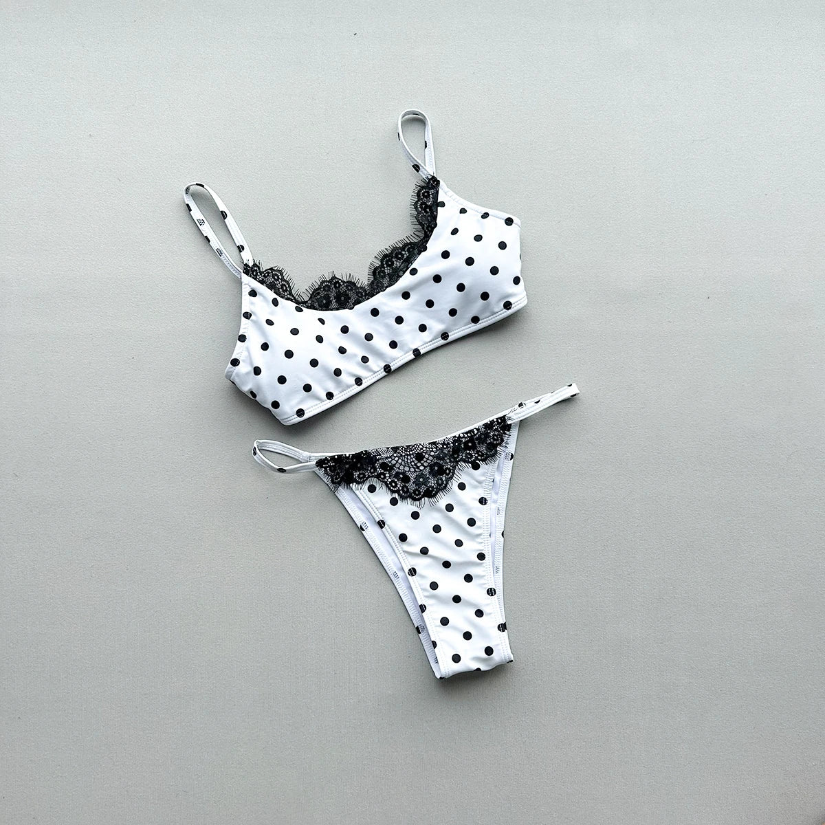 Push Up Bikini 2026 Sexy Women Swimsuit Swimwear Female Dot Brazil Bikini Set Beachwear Lace Bathing Suit Biquini Swimming Suit