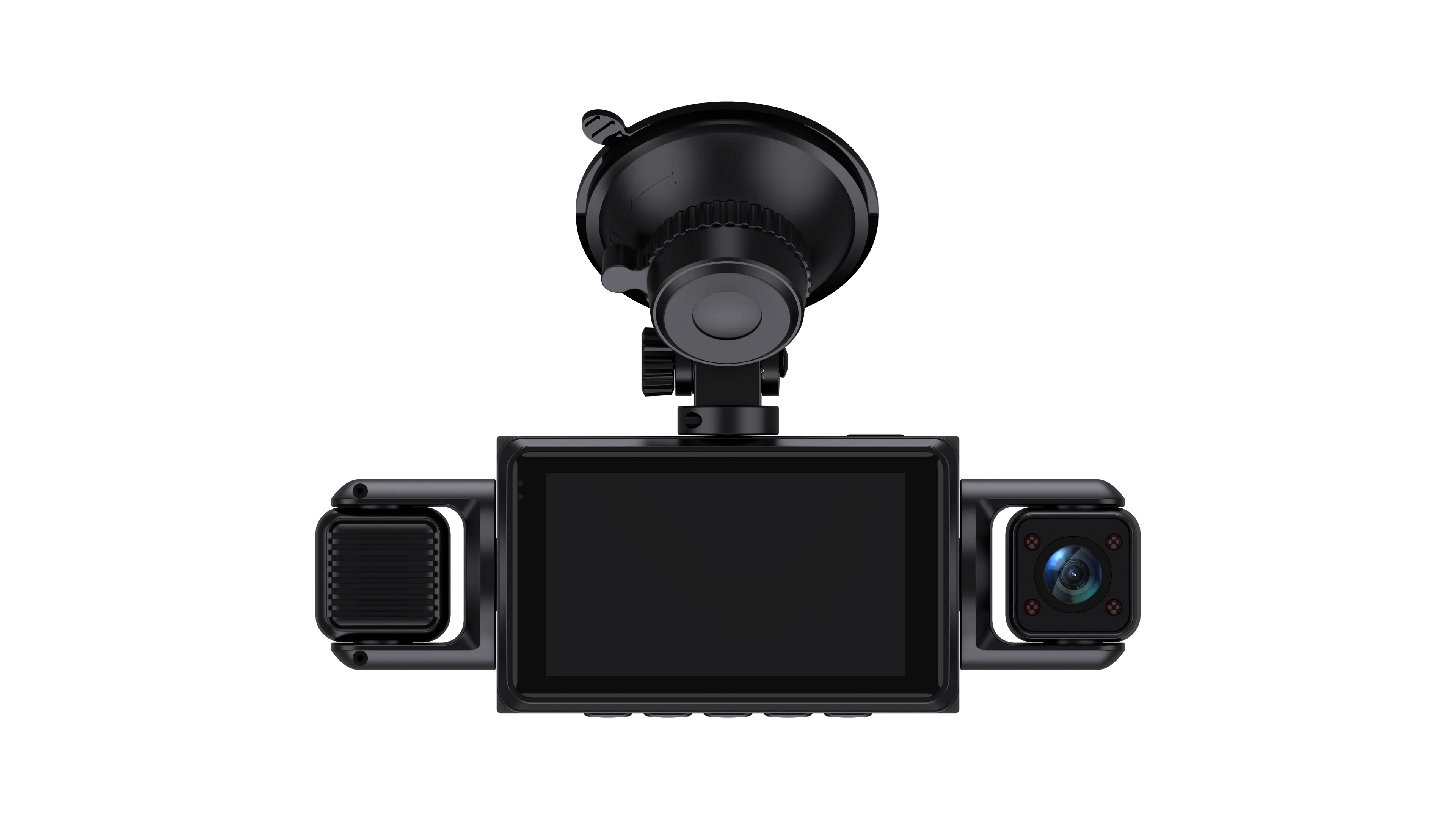 4Ch WiFi Dashcam car camera Black Box Driving DVR FHD 1080P Front Left Right Rear Night Vision Loop Recording Hardwire kit