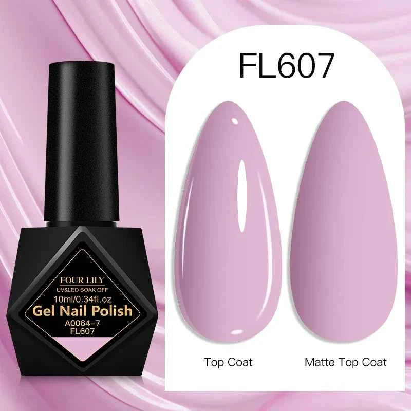 10ml Gel Nail Polish 162 Colors Nail Supplies Vernis Semi Permanent Nail Art Manicure Soak Off LED UV Gel Nail Varnishes Summer