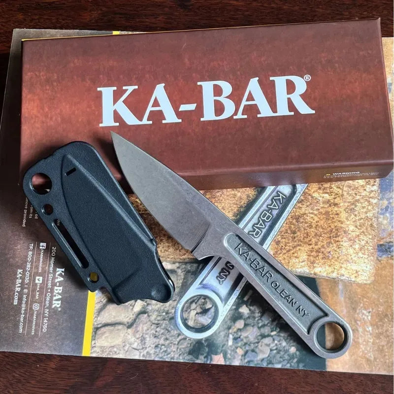 2025 new KB 1119 Straight Knife Wilderness Survival Tactical Tool Portable Outdoor Knife Sheath Multifunctional Stainless
