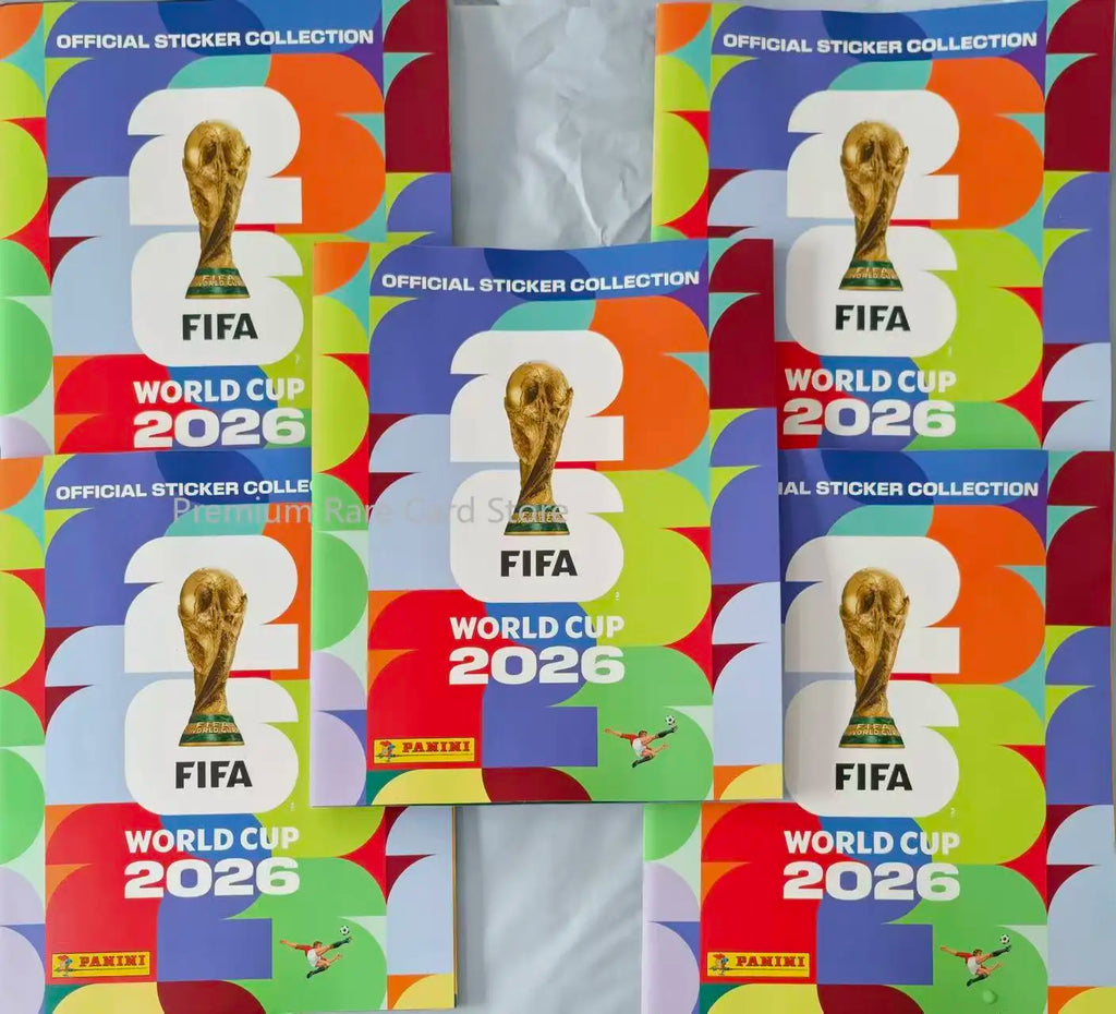 Genuine Panini FIFA 2026 Official Licensed Sticker Collection Full Box with Packs for Soccer Fans Album Stickers Collectors