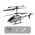 Metal Alloy RC Helicopters 3.5 Channels USB Charging Remote Control Plane Rechargeable Silver Red Pink Flying Helicopter Toy