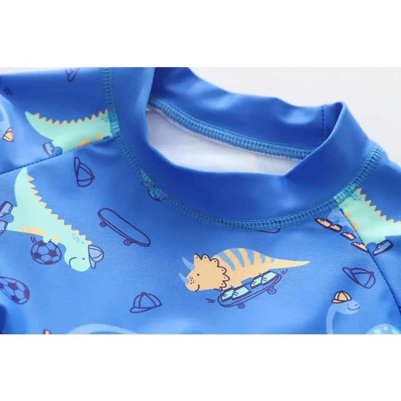 Children Buoyancy Swimming Suit Diving Bathing Suit Swimsuit Boys Summer Beachwear Cartoon Swim Shorts
