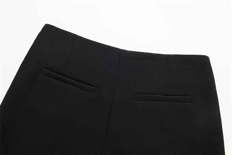 MUJER 2025 Asymmetric Skort For Women Pink Black Mini Skirt Shorts Woman Fashion High Waist Short Skirts Summer Casual Shorts