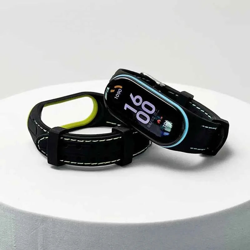 Strap for Mi Band 7 6 5 4 3 Watchband Sport Silicone Smartwatch Bracelet for Xiaomi Mi Band 6 4 7 5 Strap Accessories Wristband