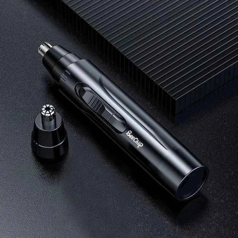 1 PCS Black Electric Nose Hair Trimmer Ear and Nose Hair Trimmer Professional Painless Nose Hair Trimmer For MenAnd Women
