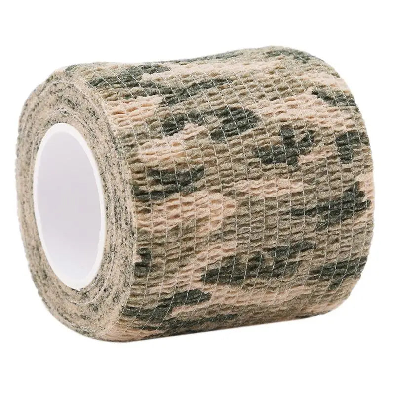 1pc Camouflage Invisible Tape Camo Form Reusable Self Cling Camo Hunting Rifle Fabric Tape Wrap Outdoor Camping Accessories