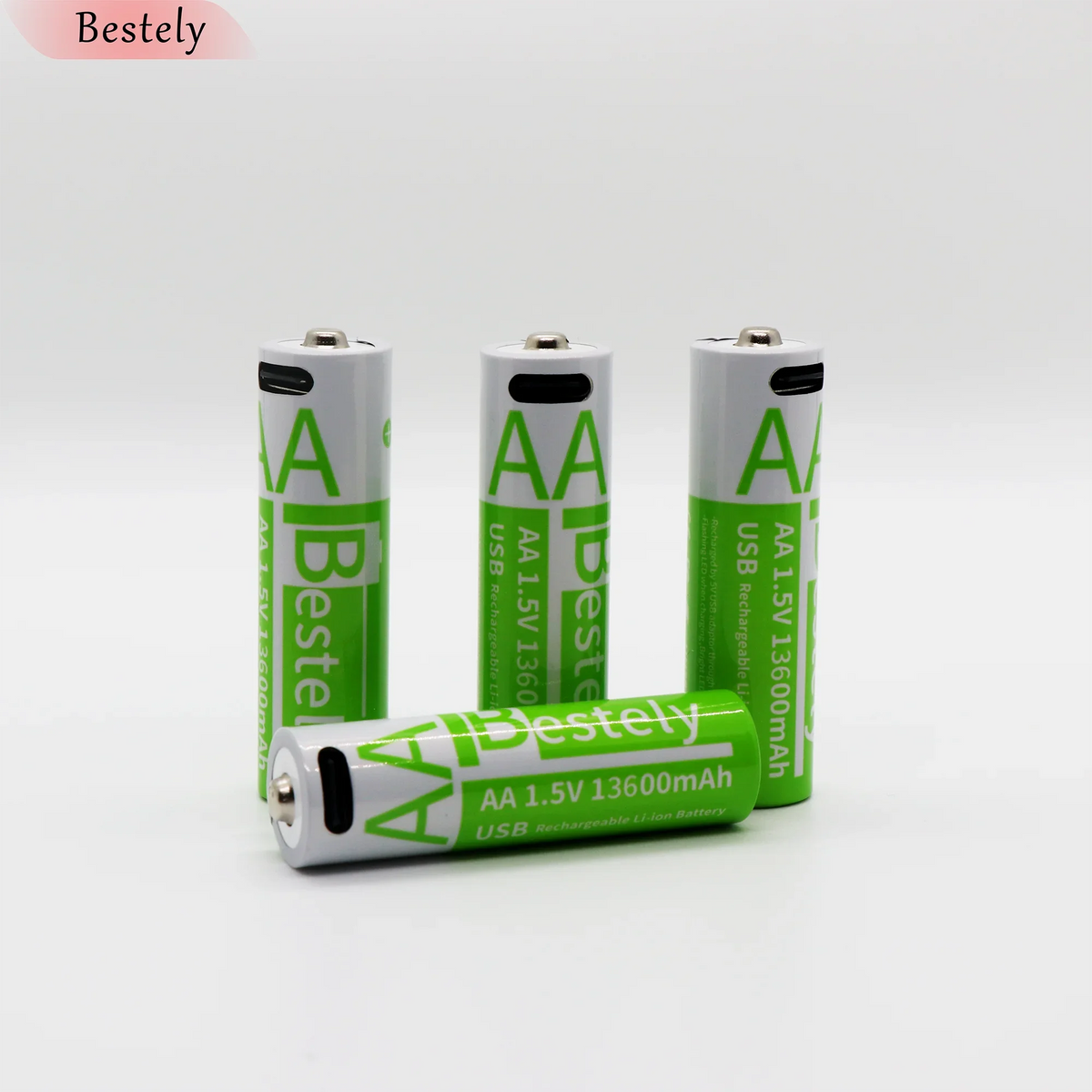1.5V AA USB Rechargeable Lithium Battery 13600mAh