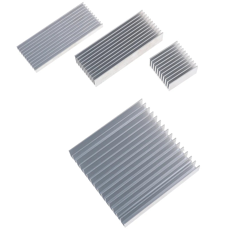 - Extruded Aluminum Heatsink For High Power LED IC Chip Cooler Radiator Heat Sink -