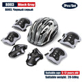 Kids Adjustable Helmet Protective Gear Set Sports Knee Elbow Wrist Pads for Children Boys Girls Bike Skateboard Scooter Roller