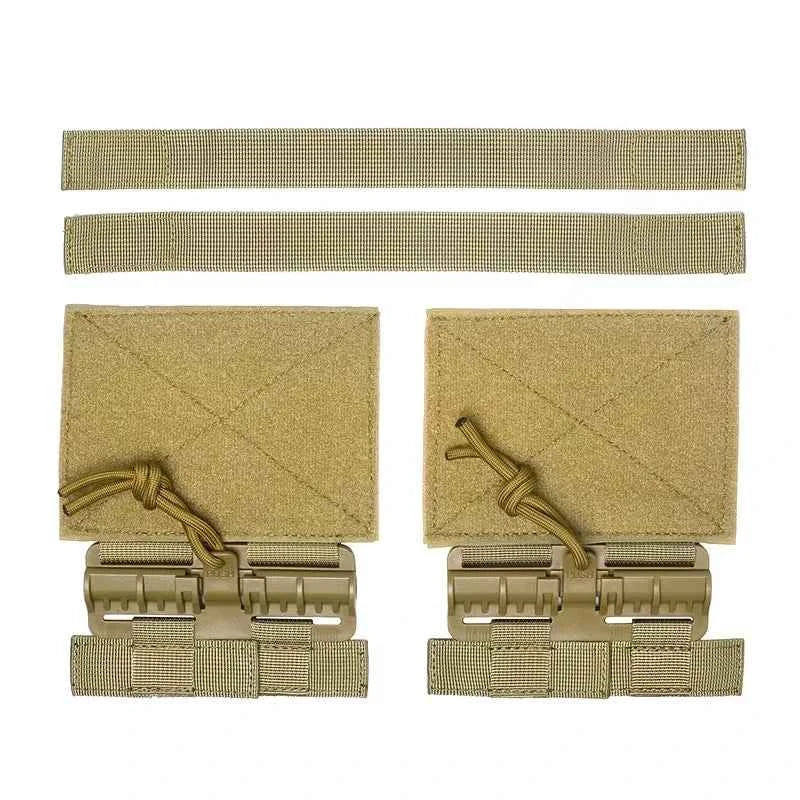 Tactical Vest Quick-Release Buckle Set - Detachable JPC Cover Button for Protective Gear | Outdoor Hunting Accessories