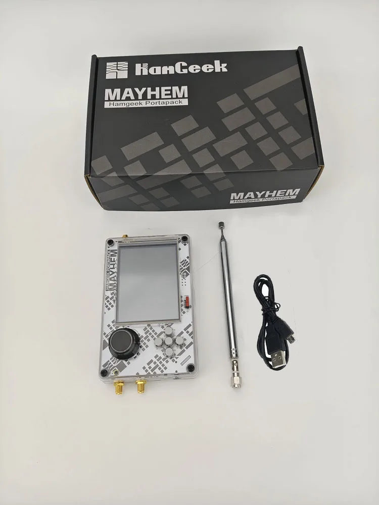 HamGeek R9 SDR Radio + PortaPack H4 + Plastic Shell Assembled+ 1 Antennas + USB Cable