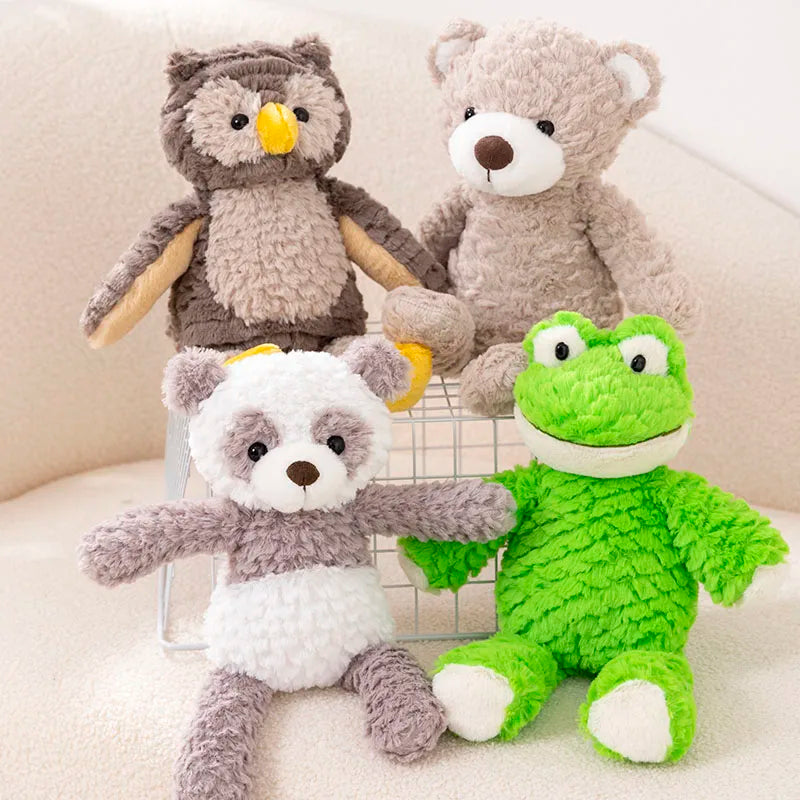 New Hot Sale Owl Frog Dinosaur Bunny Dog Long Leg Plush Toy High Quality Appease Doll Soft Sleep Accompany Gift For Girls Boys
