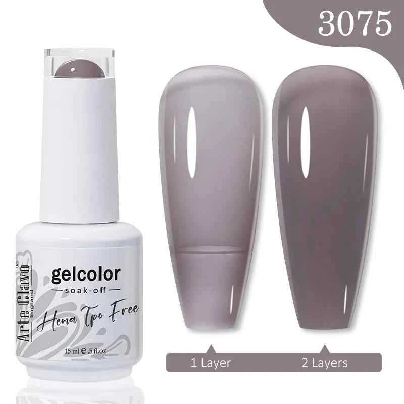 Arte Clavo TPO HEMA FREE Top Quality Discount Price 131 Colors Nail Gel Polish New Formula Nail Gel 15ml Bottle UV Gel Varnish