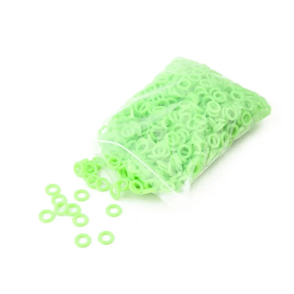 Multifunctional Outdoor Nail O-Type Silicone Luminous Ring Camping Fishing Safety Warning Supplies Camping Accessories
