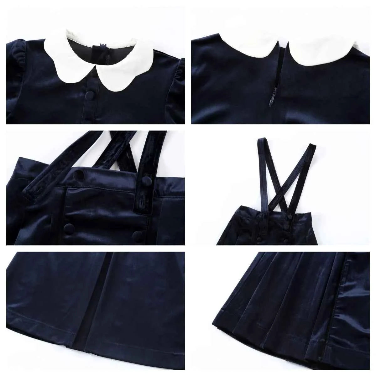 AP AW25 Sapphire Collection Girls Velvet Dress Baby Kids Set Floral Sweater Boys Overalls Brothers Sisters Family Matching