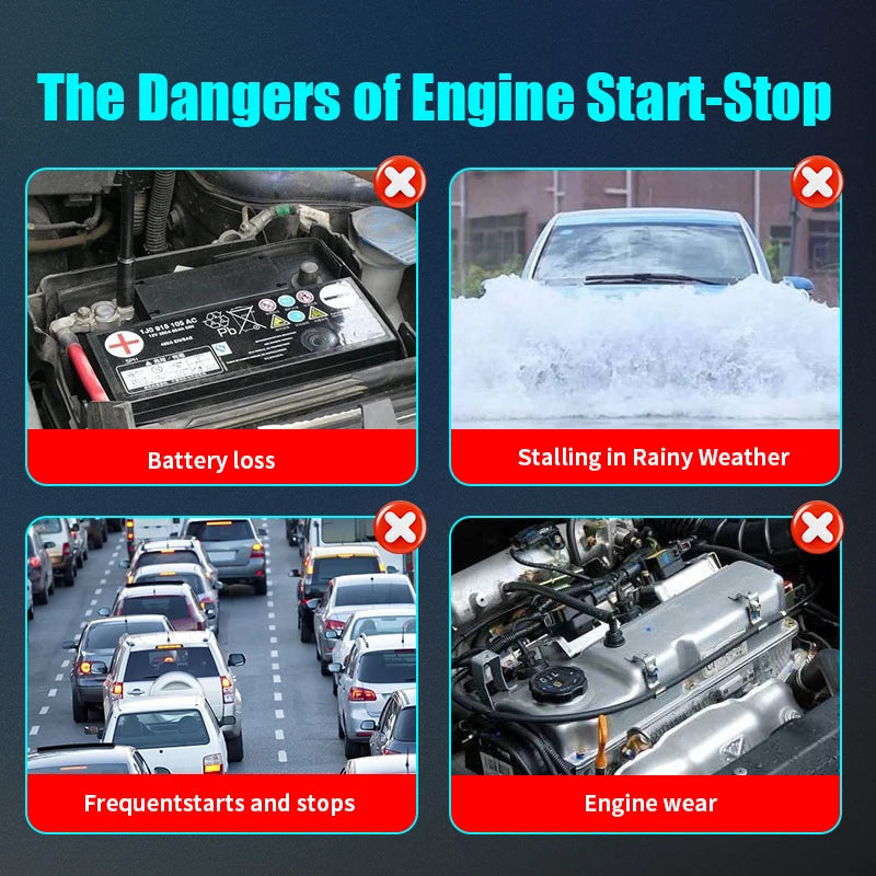 For AUDI A1 2011-2018 Car Automatic Stop Start Engine System Off Close Control Sensor Plug Smart Stop Cancel  Auto Accessorie