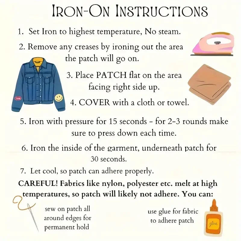 1PC The Horrors Persist But So Do I Embroidered Patch Gothic Badge DIY Gift Iron On Patches For Clothing Cap Jacket Trucker Hat