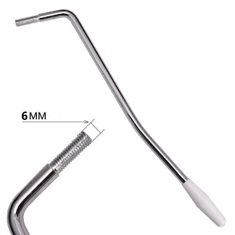 M6 Tremolo Bridge Arm Whammy Bar for Electric Guitar Chrome Black Gold Thread Diameter 6mm Guitar Accessories