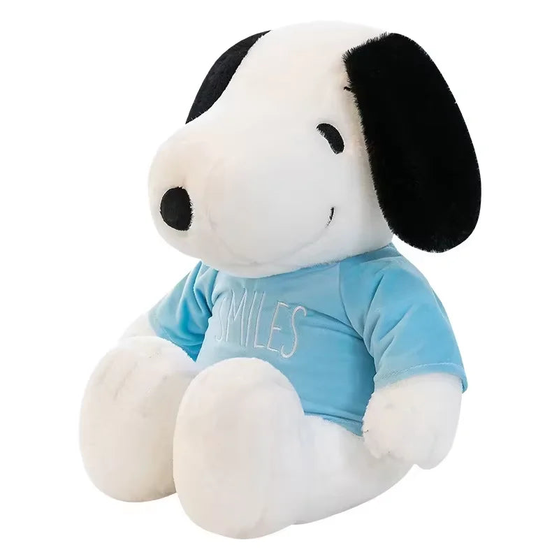 2026 New 35cm Cartoon Cute Snoopy Plush Toy Pillow Sofa Back Plush Doll Gifts For Children birthday gift