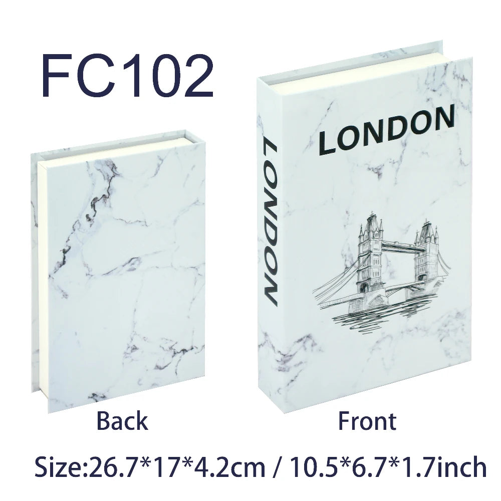 Home Decor Fake Books Coffee Table Books Ornaments Living Room Decoration Luxury Fake Books Storage Box Aesthetic Decoration