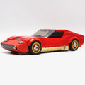 331 Parts City Speed MOC Building Block Model V12 Red Supercar Toy For Boys Adults Children Christmas Holiday Gift