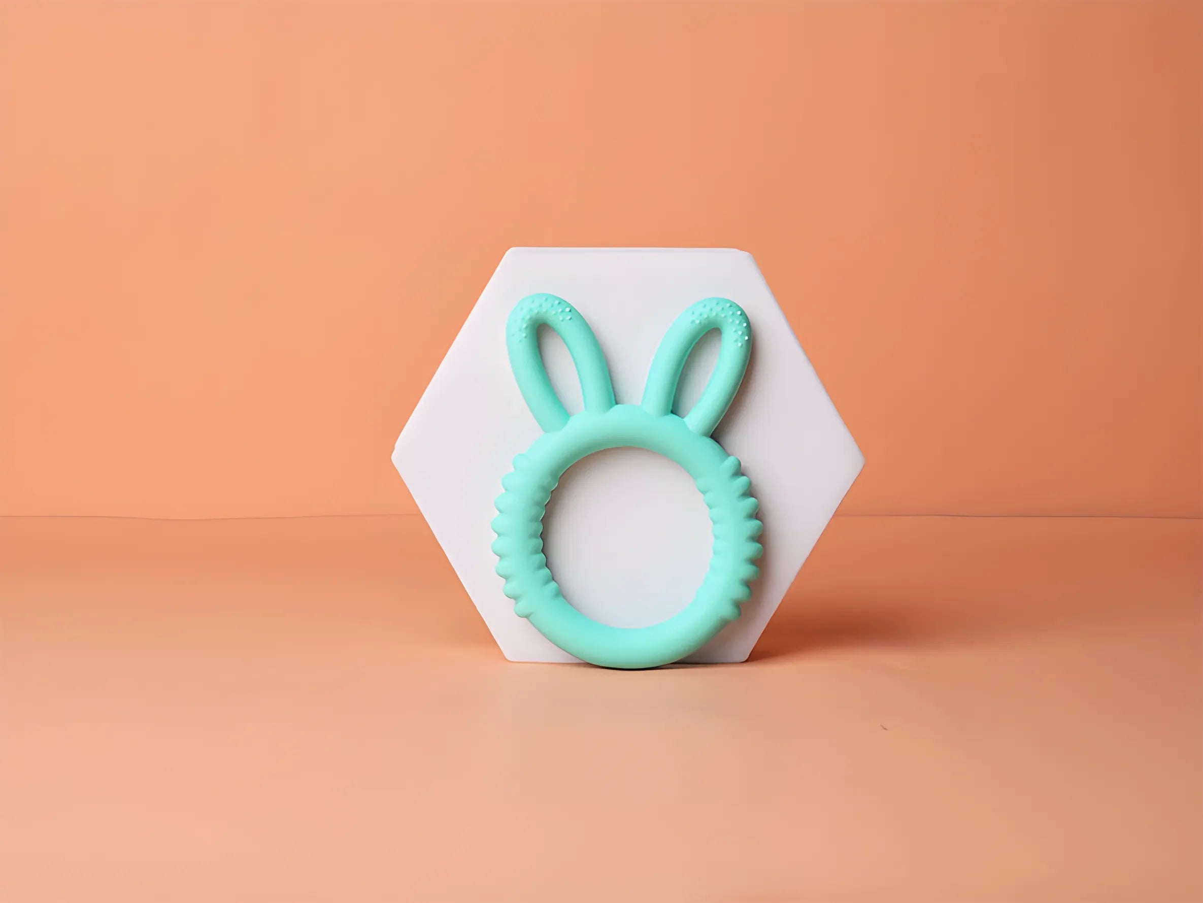 Baby Silicone Teether Bunny Baby Pacifier Bite Happy Children Teething Toys Maternity & Baby Products