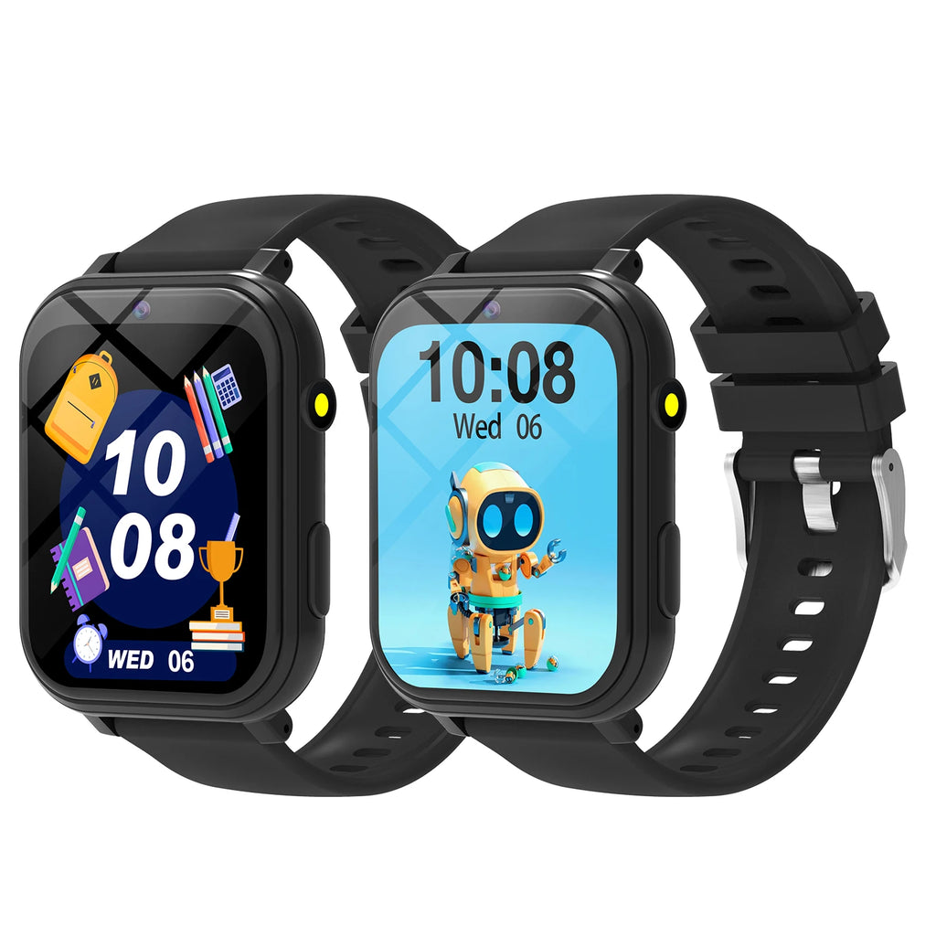Kids Smart Watch with Camera for Boys Girls Age 4-12 Educational Game Watch Pedometer Alarm Flashlight Birthday Gifts Funny Toy