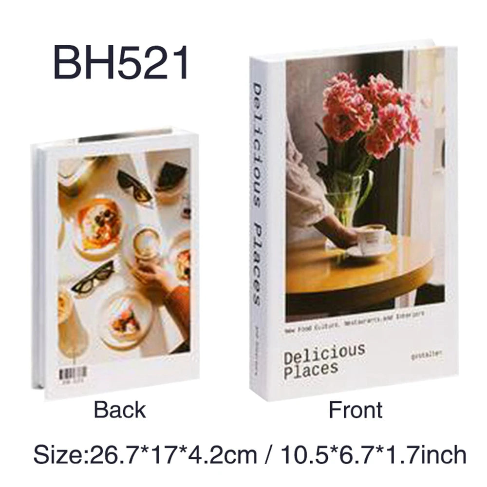 Home Decor Fake Books Coffee Table Books Ornaments Living Room Decoration Luxury Fake Books Storage Box Aesthetic Decoration
