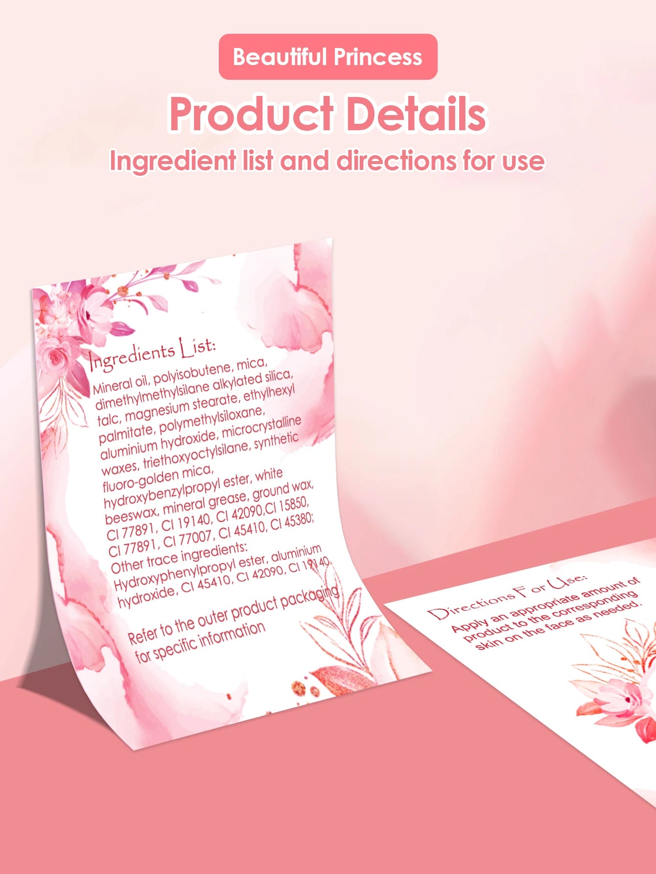 Kids Beauty Makeup Kit for Girls, Little Handbag Make-up Toys Princess Washable Pretend Play Cosmetic Set Toys Birthday Gifts