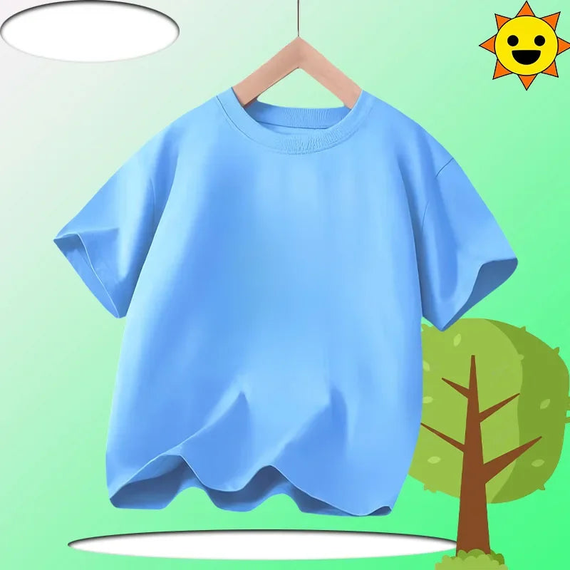 Lightning McQueen Number T-Shirt Simple Basic Toddler Short Sleeve Anime Trend Anime Cartoon Summer Tops Birthday Clothes Gift