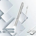 Mini Portable Medical Handheld LED Pen Light Flashlight USB Rechargeable Dental Nurse Flashlight, Rechargeable