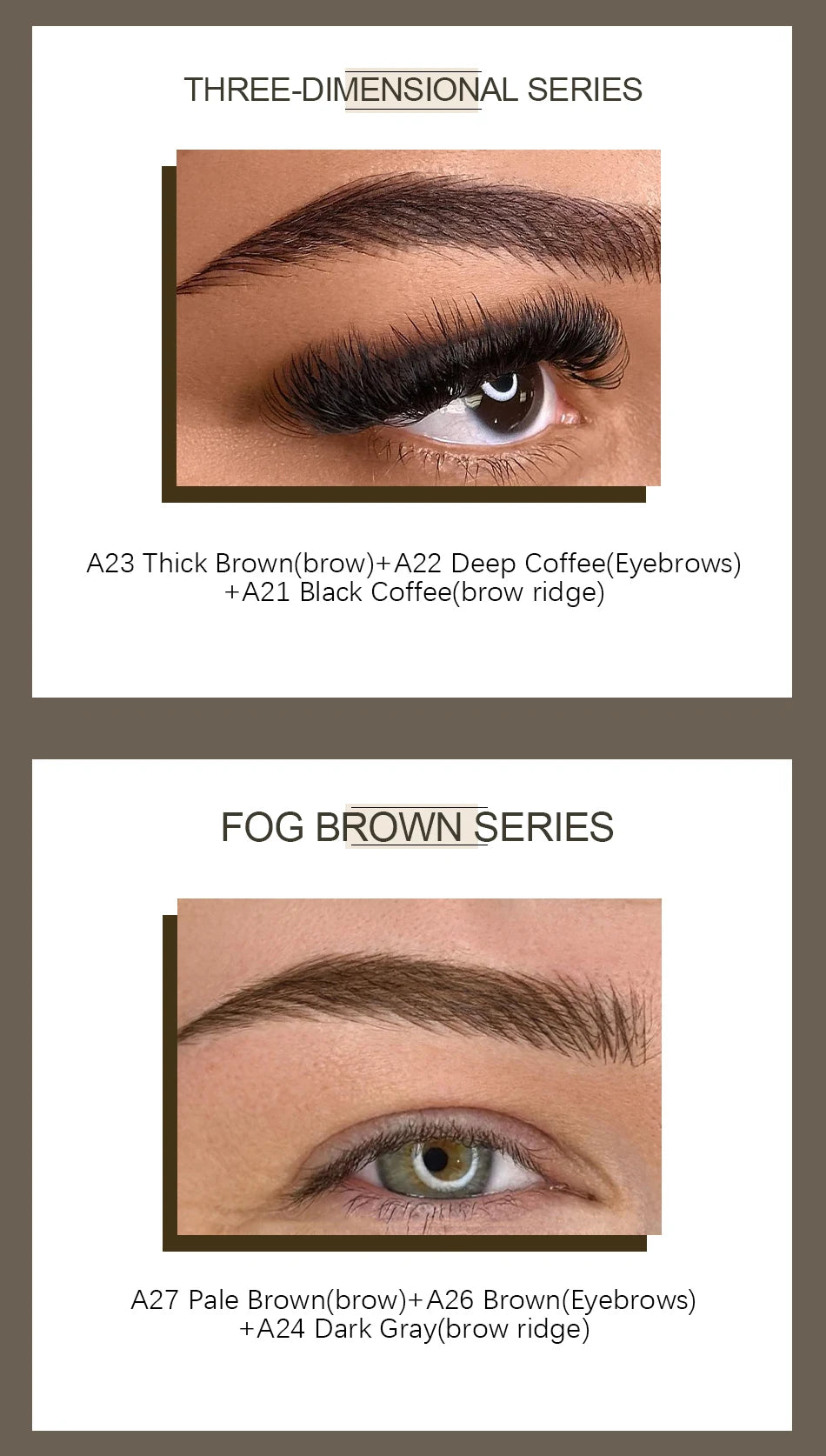 AIMOOSI Professional Microblading Pigment for Nano Brows | REACH Certified Permanent Makeup Tattoo Ink for PMU Artist | 3ml
