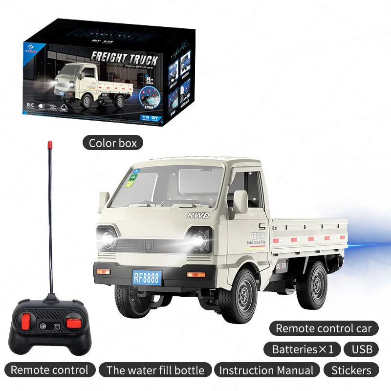KF31 White 1B Color 1:18 RC Off-Road Truck – 2WD Remote Control Racing Car