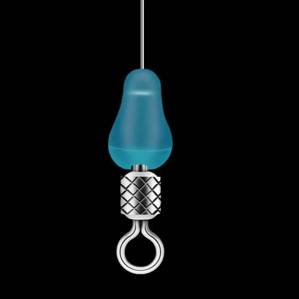 High Quality Rubber Space Beans Sea Carp Fly Fishing Blue Rubber Oval Stopper Fishing Float Fishing Bobber