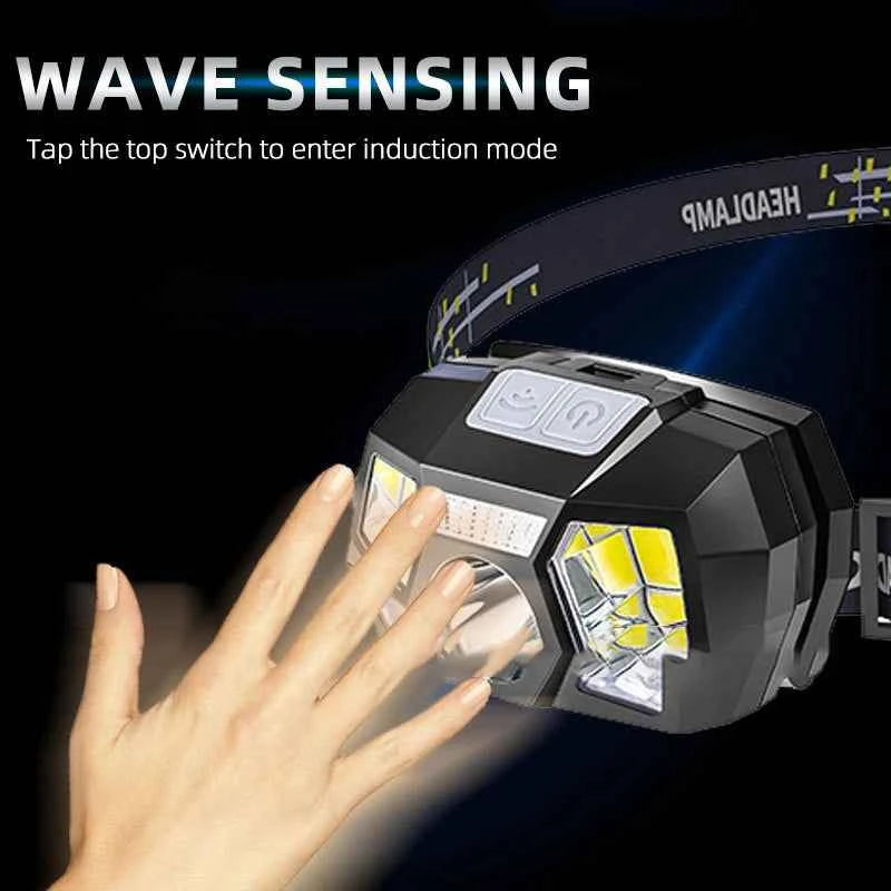BOOIU Fast Mich Helmet Light NVG Installation Signal Light USB Charging Waterproof Signal Light Hunting And Fishing Headlight