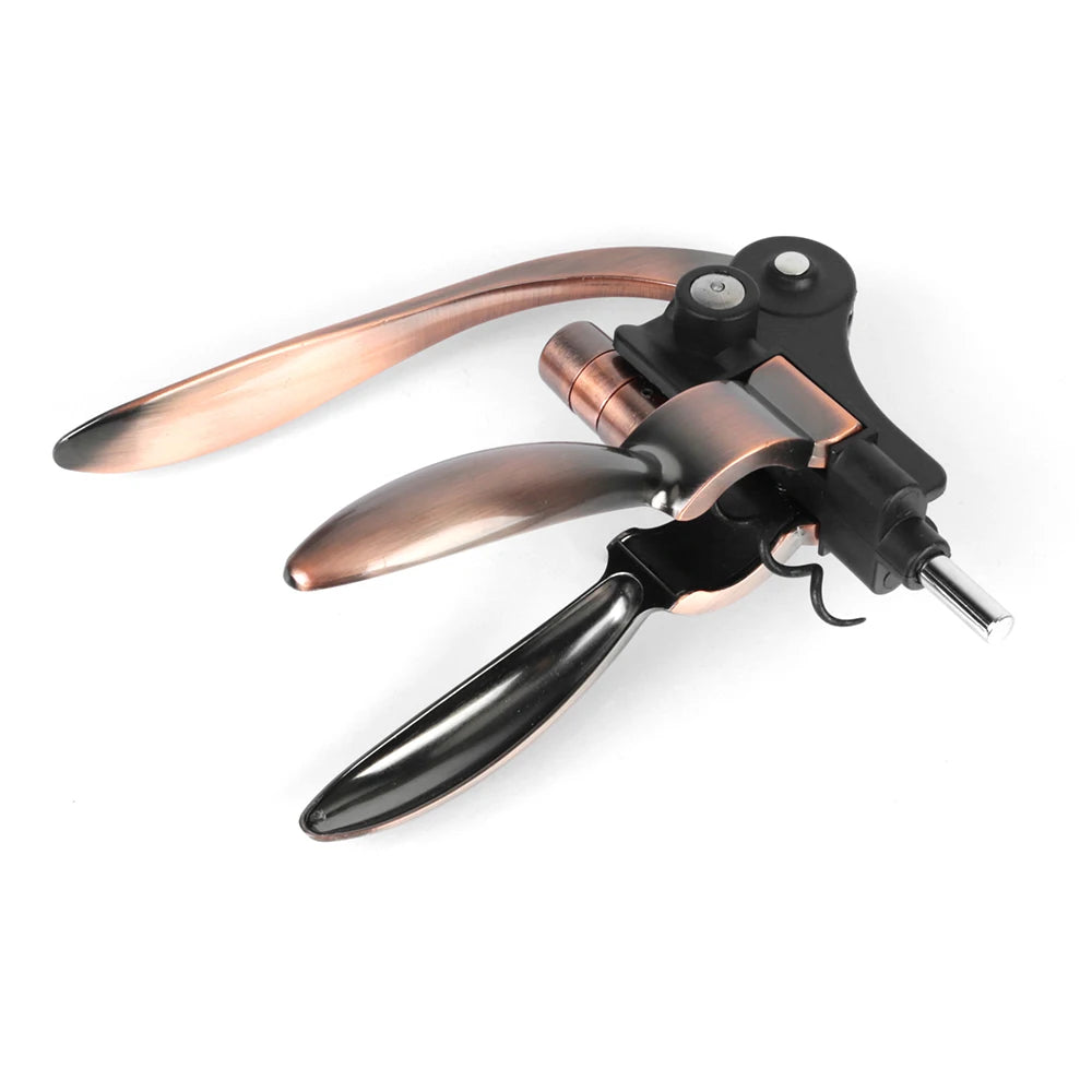 Bar Lever Corkscrew Zinc Alloy Barware Rabbit-Shaped Wine Opener Bottle Opener