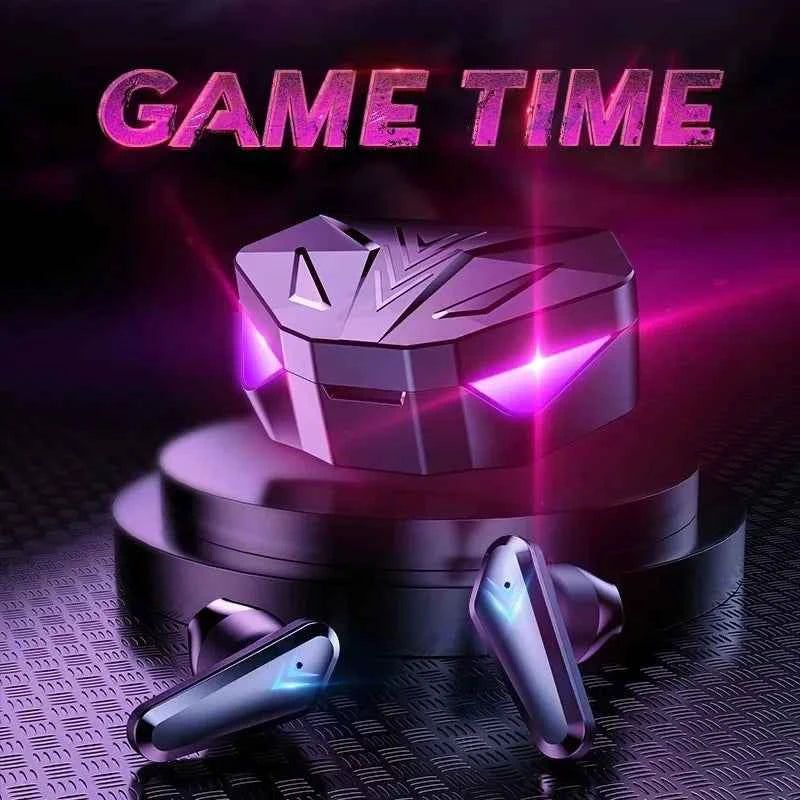 TWS Wireless In-ear Light Headphones 65ms Low Latency Earbuds Fone Headset Earphones Bluetooth 5.4 For Gaming With Mic