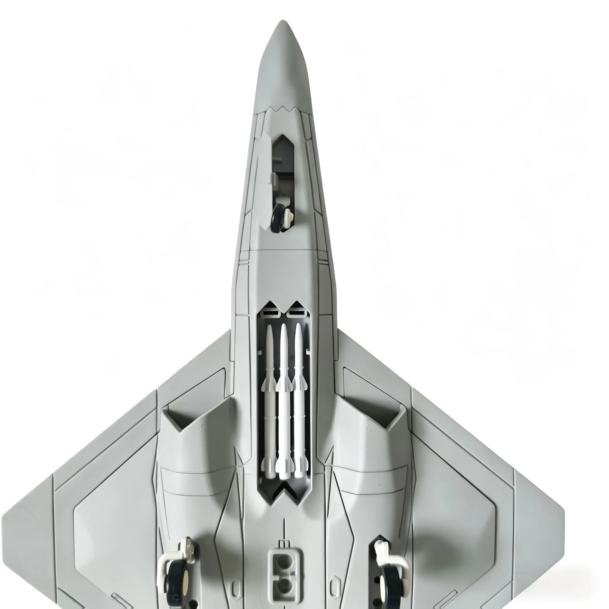 1/72 Scale YF-23 Black Widow II Fighter Jet Model, Plastic Snap Fit Kit No Glue Required, Diecast Military Aircraft Replica Coll