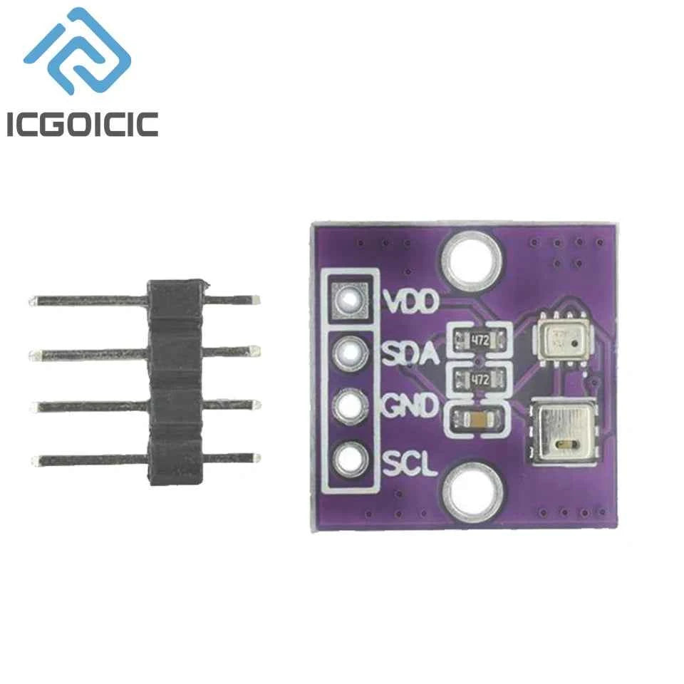 1-10pcs AHT20+BMP280 Temperature Humidity Air Pressure Module High-precision Digital Temperature Humidity Air Pressure Sensor