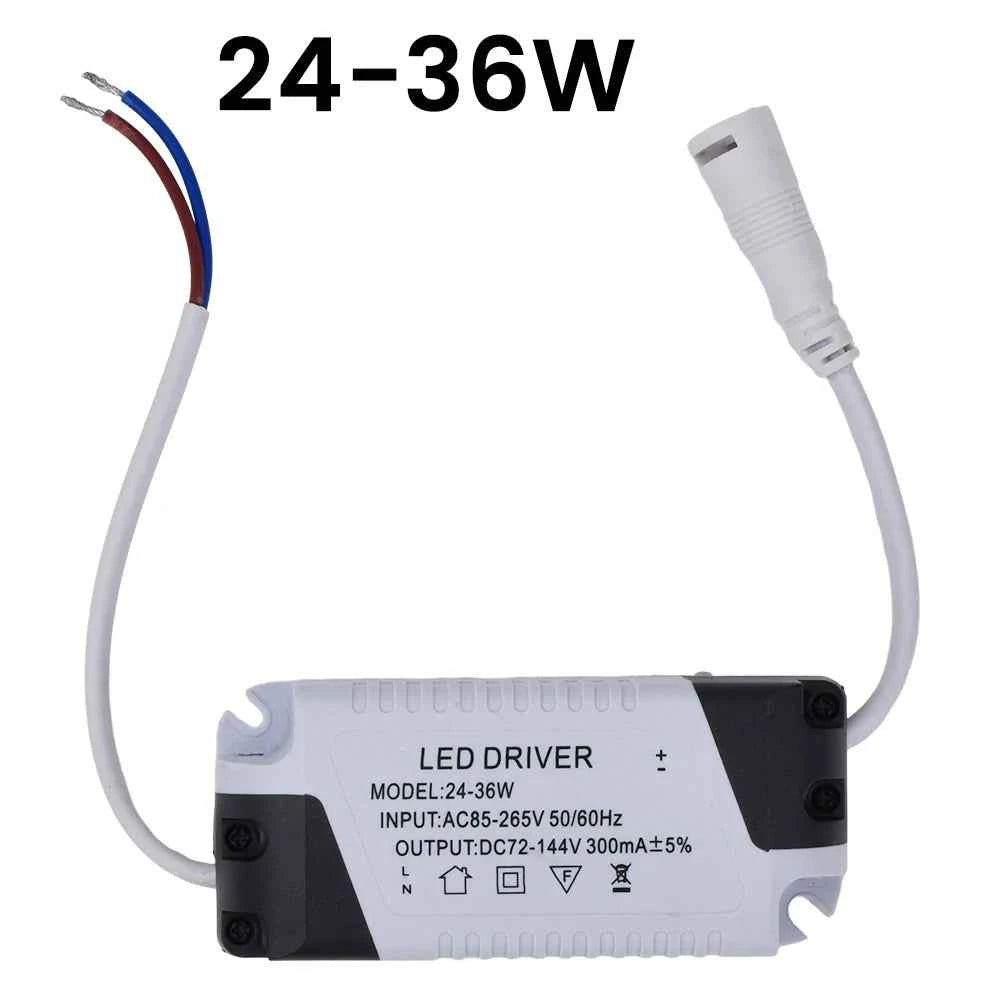 LED Driver 3-4w 4-7w 8-12w 12-18w 18-24w 24-36w LED Constant Current Driver Power Unit Supply For Driver LED Transformer