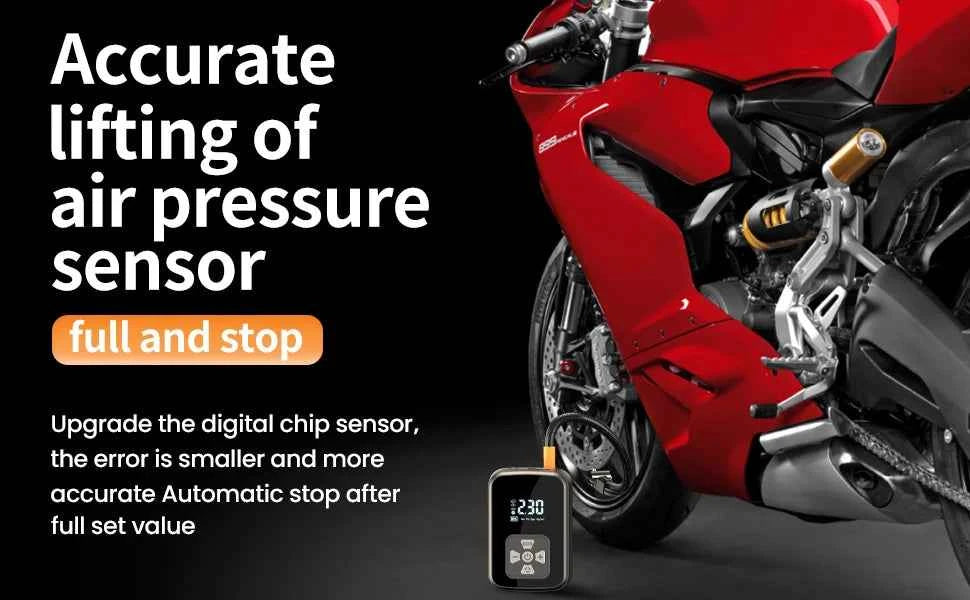 YIJU Rechargeable Tire Inflator Electric Portable Inflator For Car Motorcycle Bicycle Air Compressor Football Ball Inflator Pump