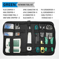 RJ45 RJ11 RJ12 Computer Network Repair Tool Kit STP/UTP LAN Cable Tester Wire Cutter Screwdriver Pliers Crimping Tool Set