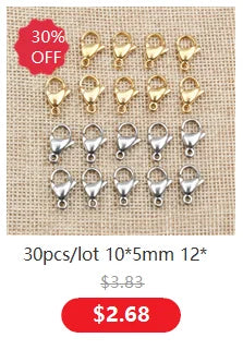 No Fade 100pcs/Lot 20 30 35 40 70 mm Stainless steel Eye Pins Findings Eye Head Pins For Jewelry Making DIY Supplies Accessories