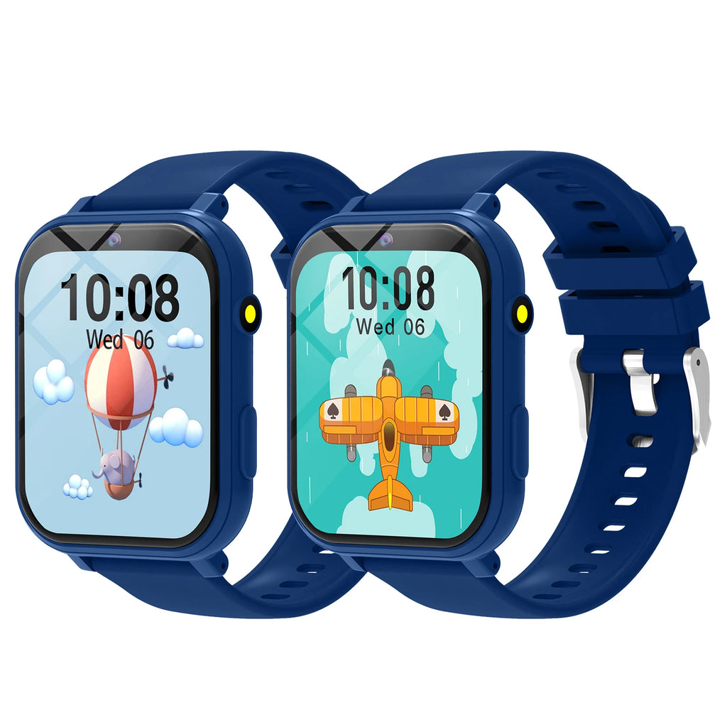 Kids Smart Watch with Camera for Boys Girls Age 4-12 Educational Game Watch Pedometer Alarm Flashlight Birthday Gifts Funny Toy
