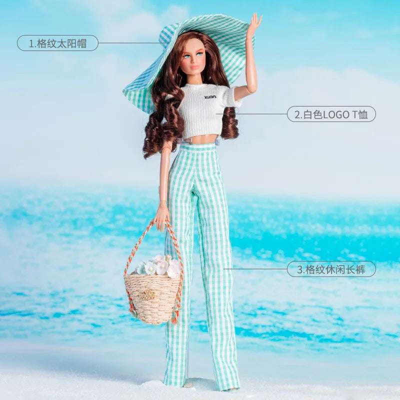 2026 New Xianxian Doll Clothes Set High-end Wear Suit Coat Top Skirt Princess Exquisite Makeup Dress Up Toys Doll Accessories