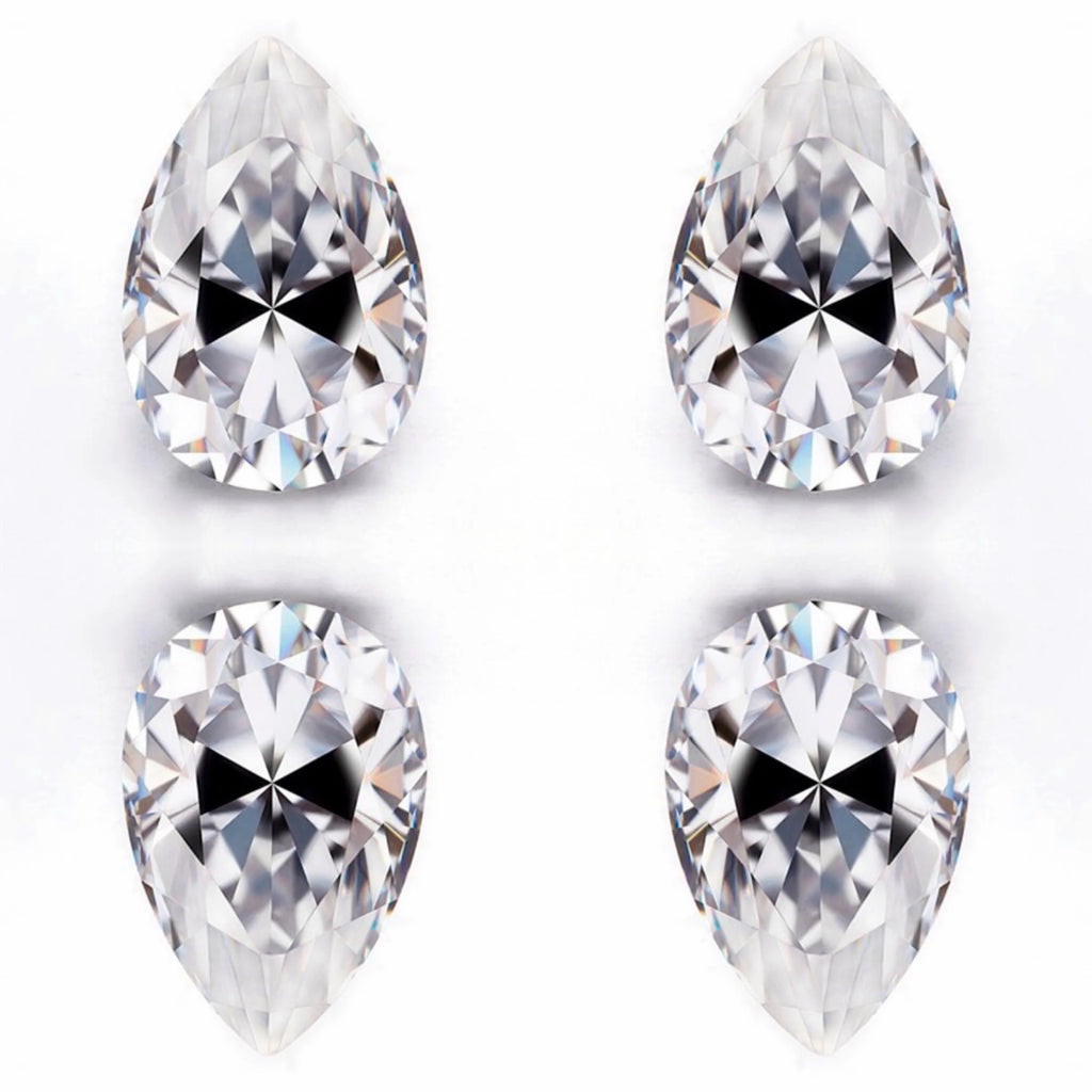 High Quality 1.75 Carat Lab Grown Pear Cut Diamond E F Color VVS1 & VS2 Clarity Certified by IGI Loose Diamonds