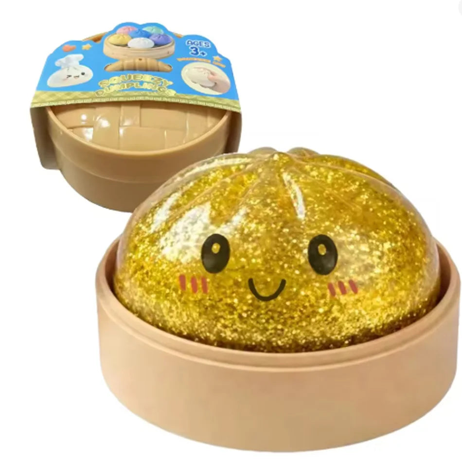 Dumpling Squishy Mysteries Dumplings Stress Relief Fidget Toys Home Office Desk Accessories Party Gift Mystery Dumpling Squishy
