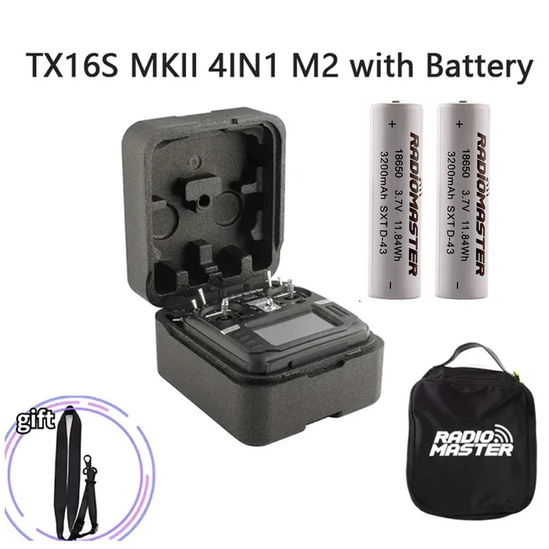 RadioMaster TX16S MKII Radio Controller HALL V4.0 Same Circuity as AG01 ELRS Version for FPV Drone Transmitter with Edge/OpenTX